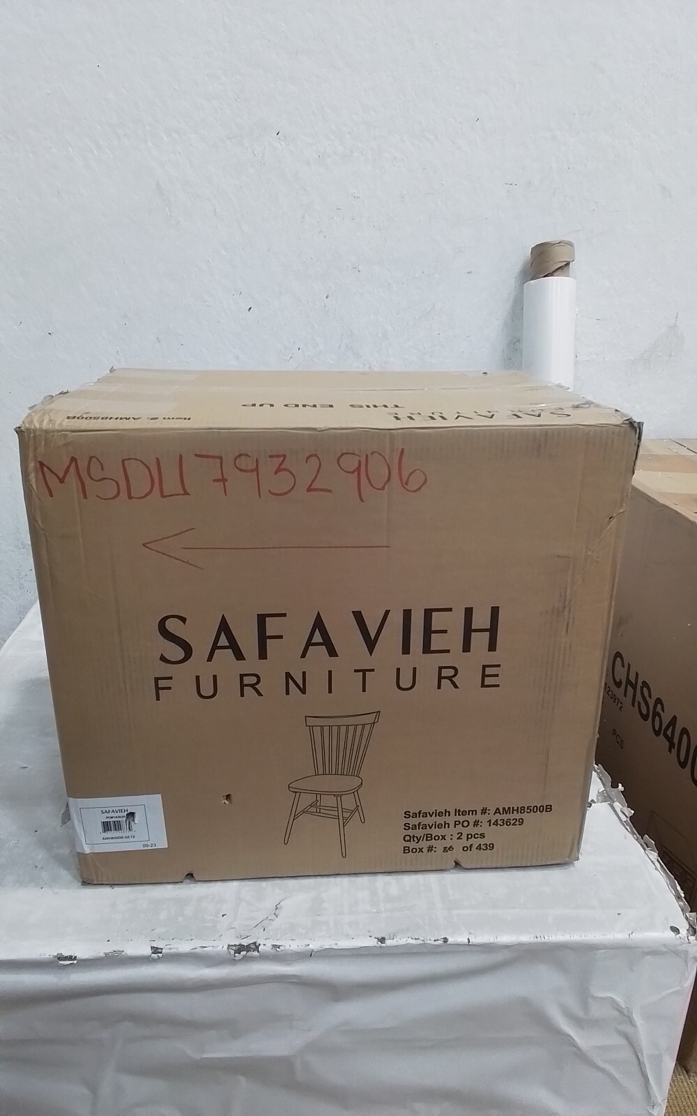 Safavieh PARKER SPINDEL SIDE CHAIR, Reduced Price 2172732238 AMH8500B