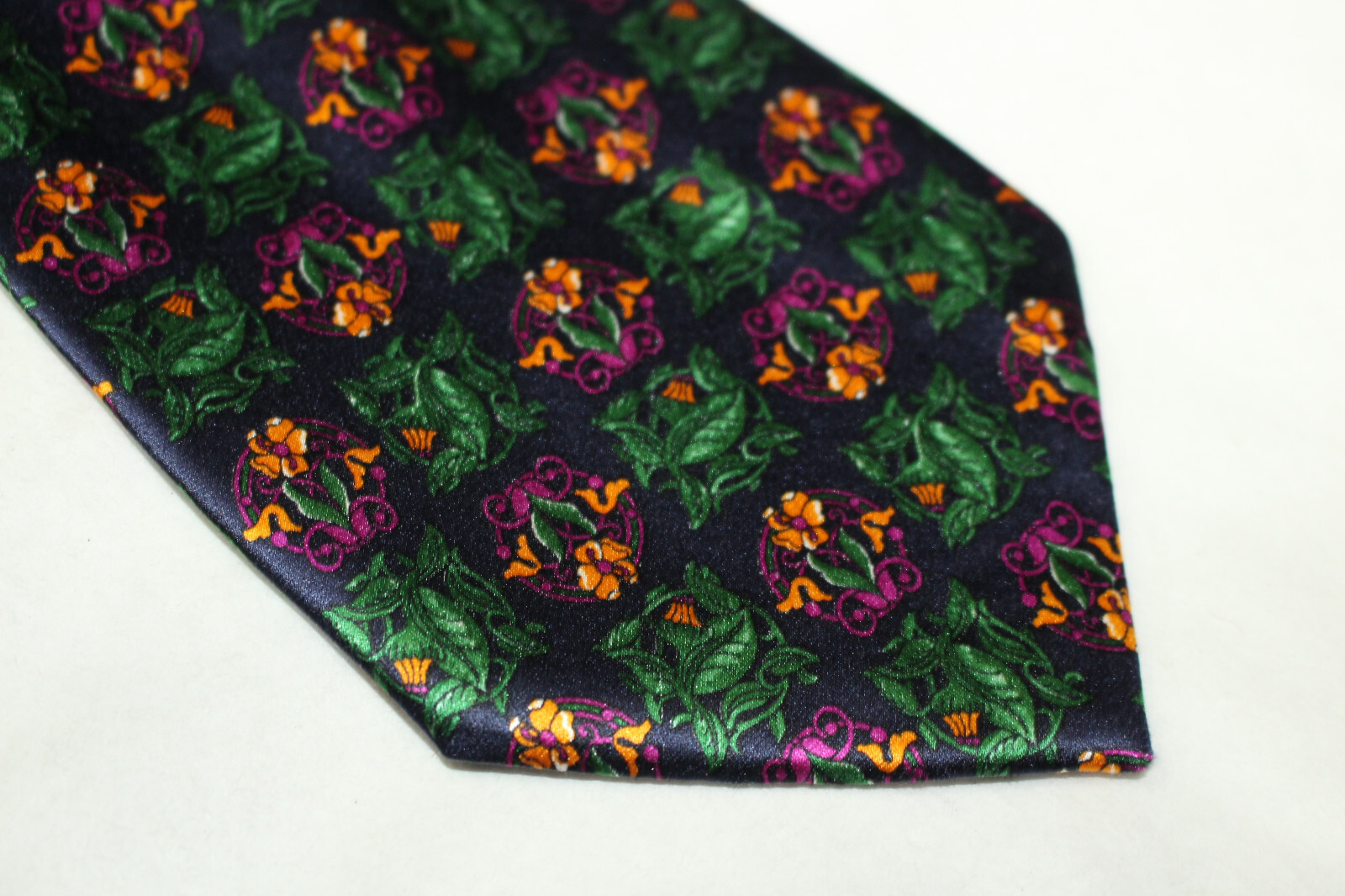 GENESIS Silk tie Made in Italy F58660
