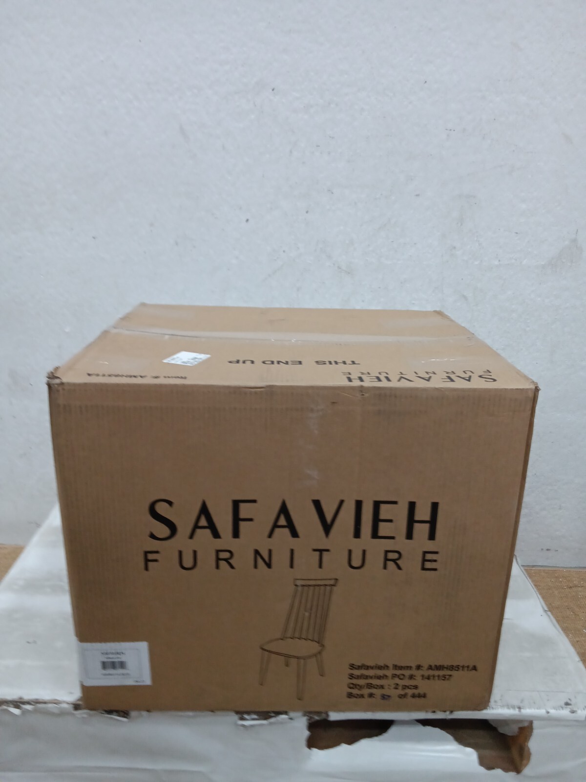 Safavieh BURRIS SIDE CHAIR, Reduced Price 2172729043 AMH8511A