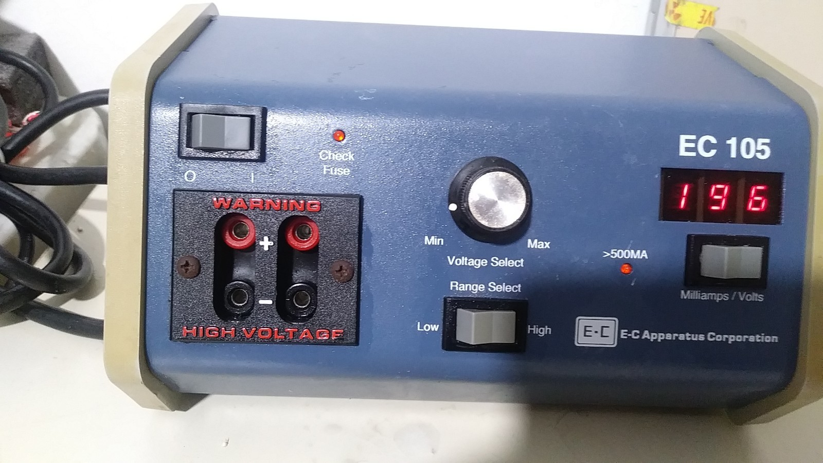 Programmab EC- 105 Electrophoresis Power Supply
