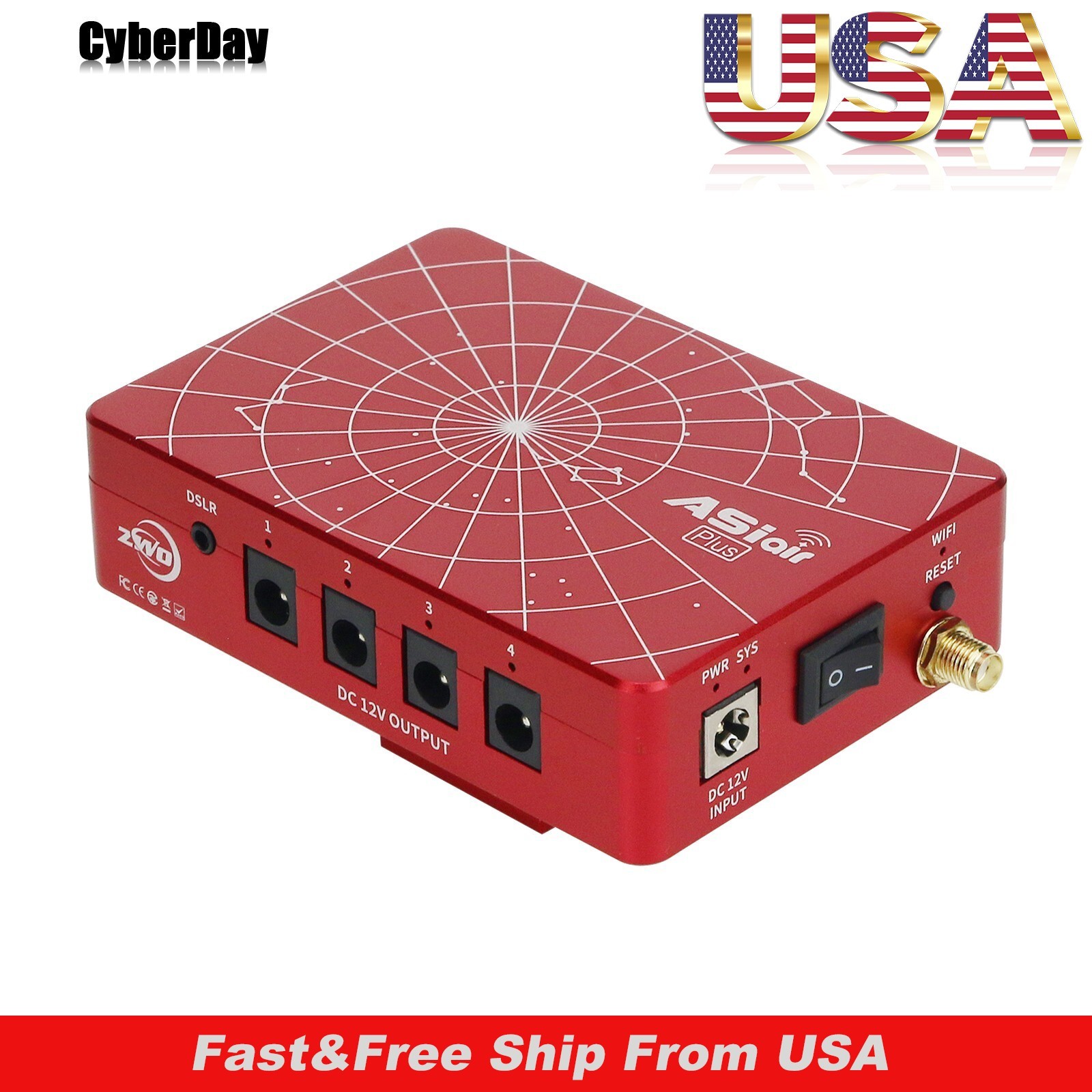 ZWO ASIAIR PLUS 256G Smart Wifi Device 256G eMMC Supports Gigabit Ethernet #USA