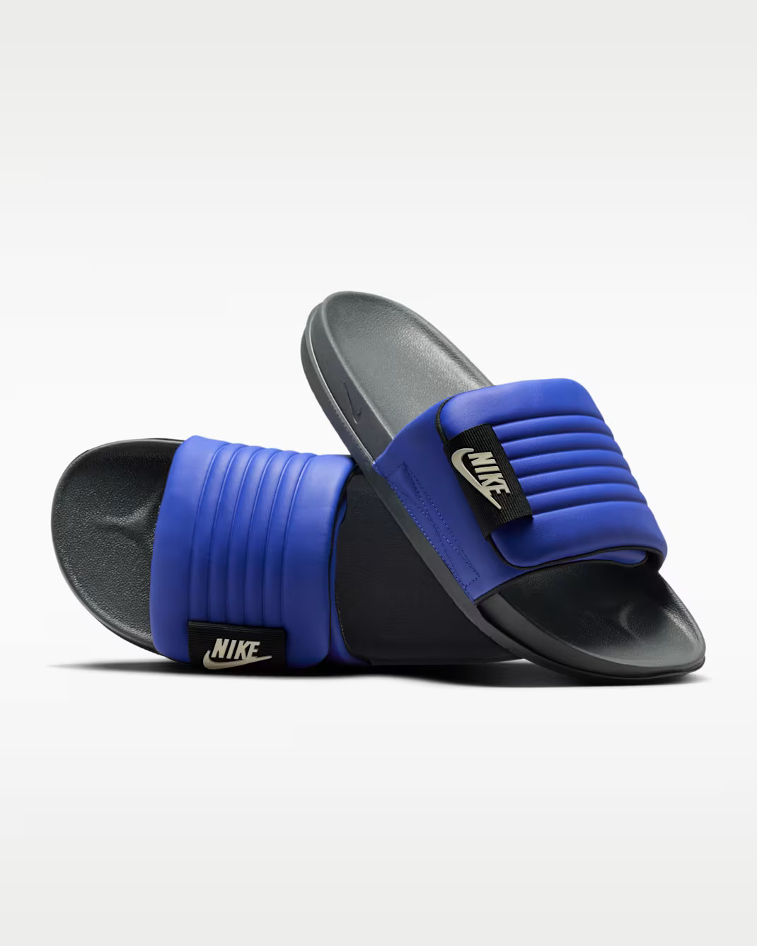 Nike Offcourt Adjust Men Slides Lapis/Dark Smoke Grey/Coconut Milk Size 10-11
