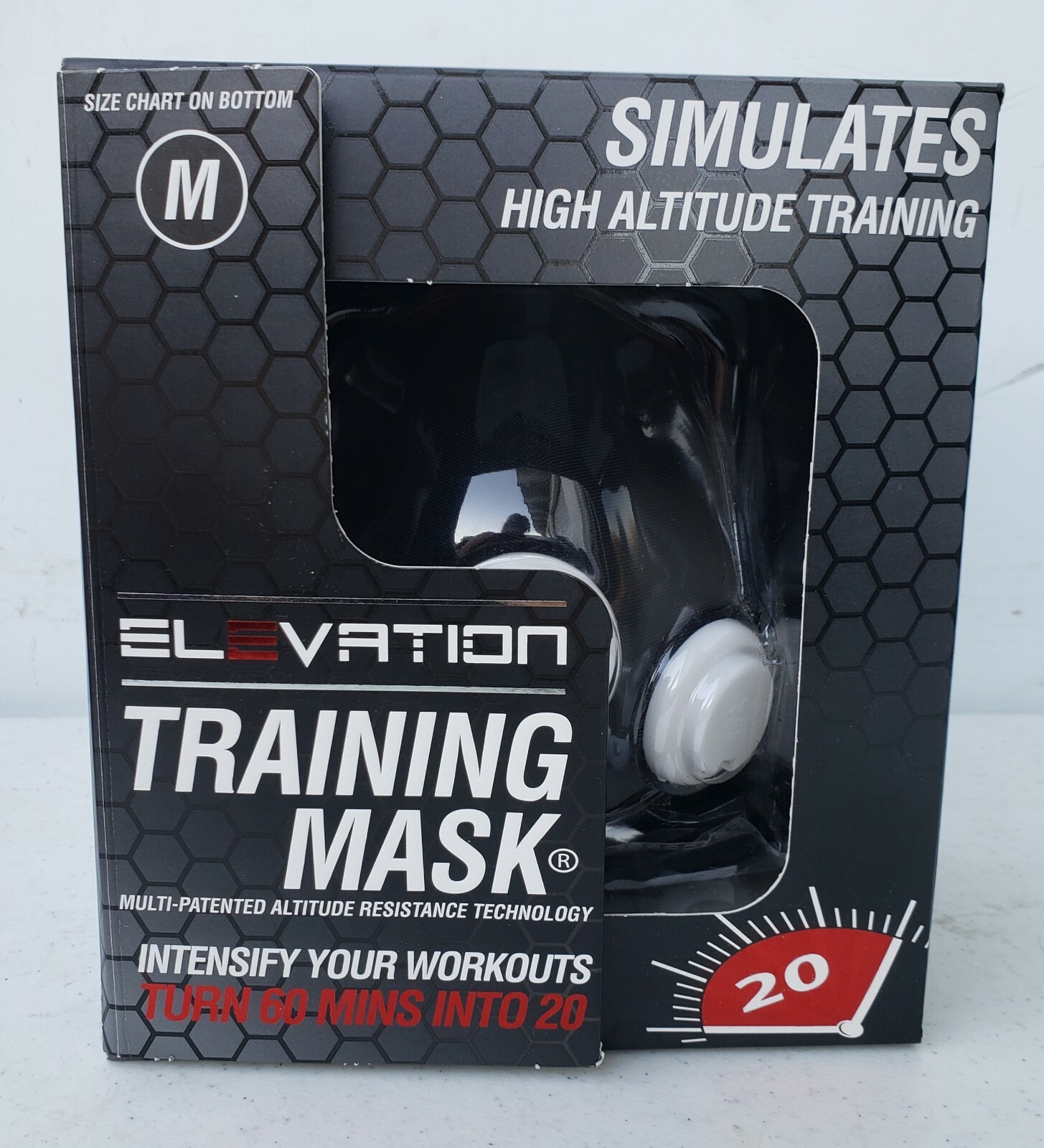 Elevation Training Mask 2.0 with Armband, Wristbands & Skull Caps