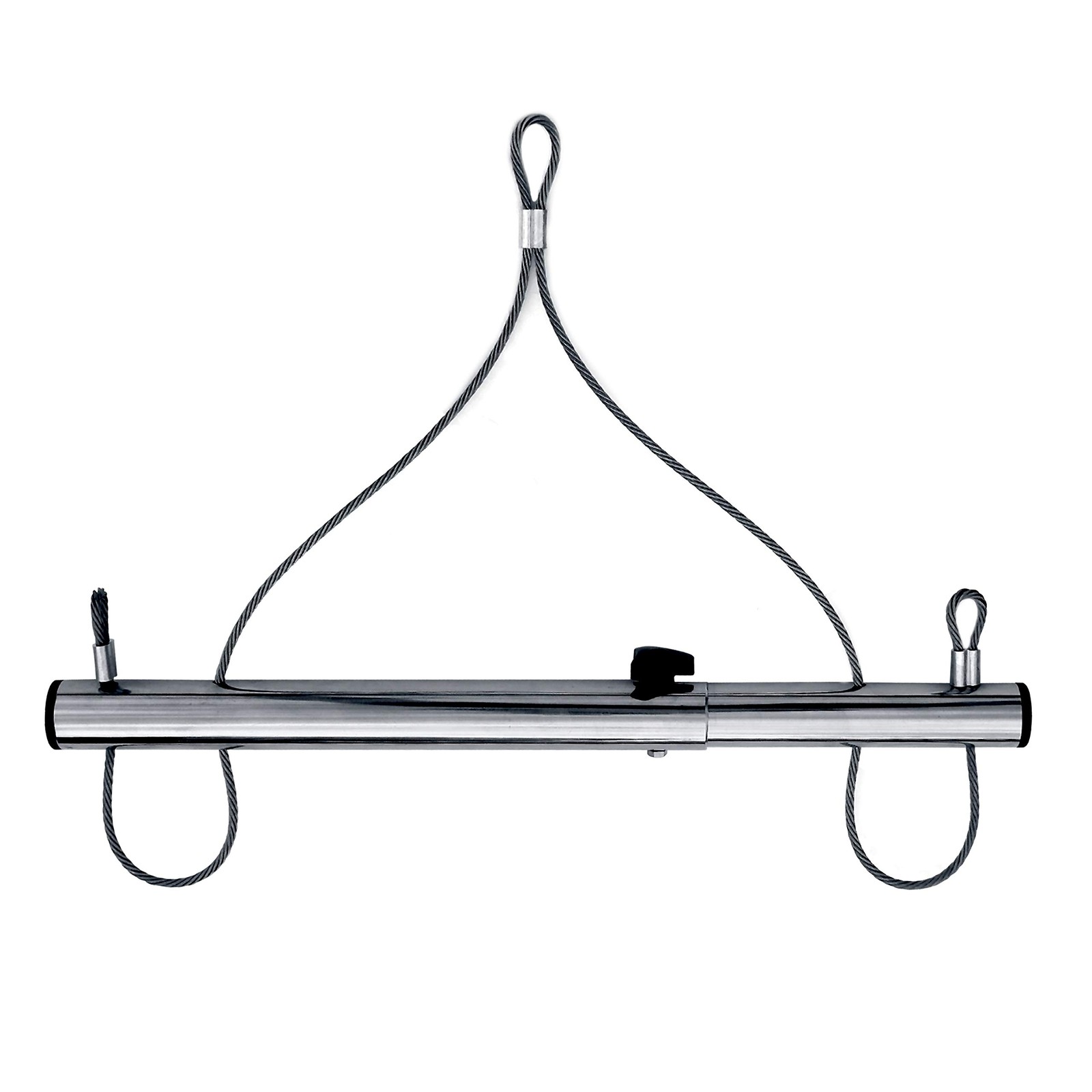 Auscamotek Gambrel for Deer Hoist Truck Hitch Tree Mounted Game Hanger Silver