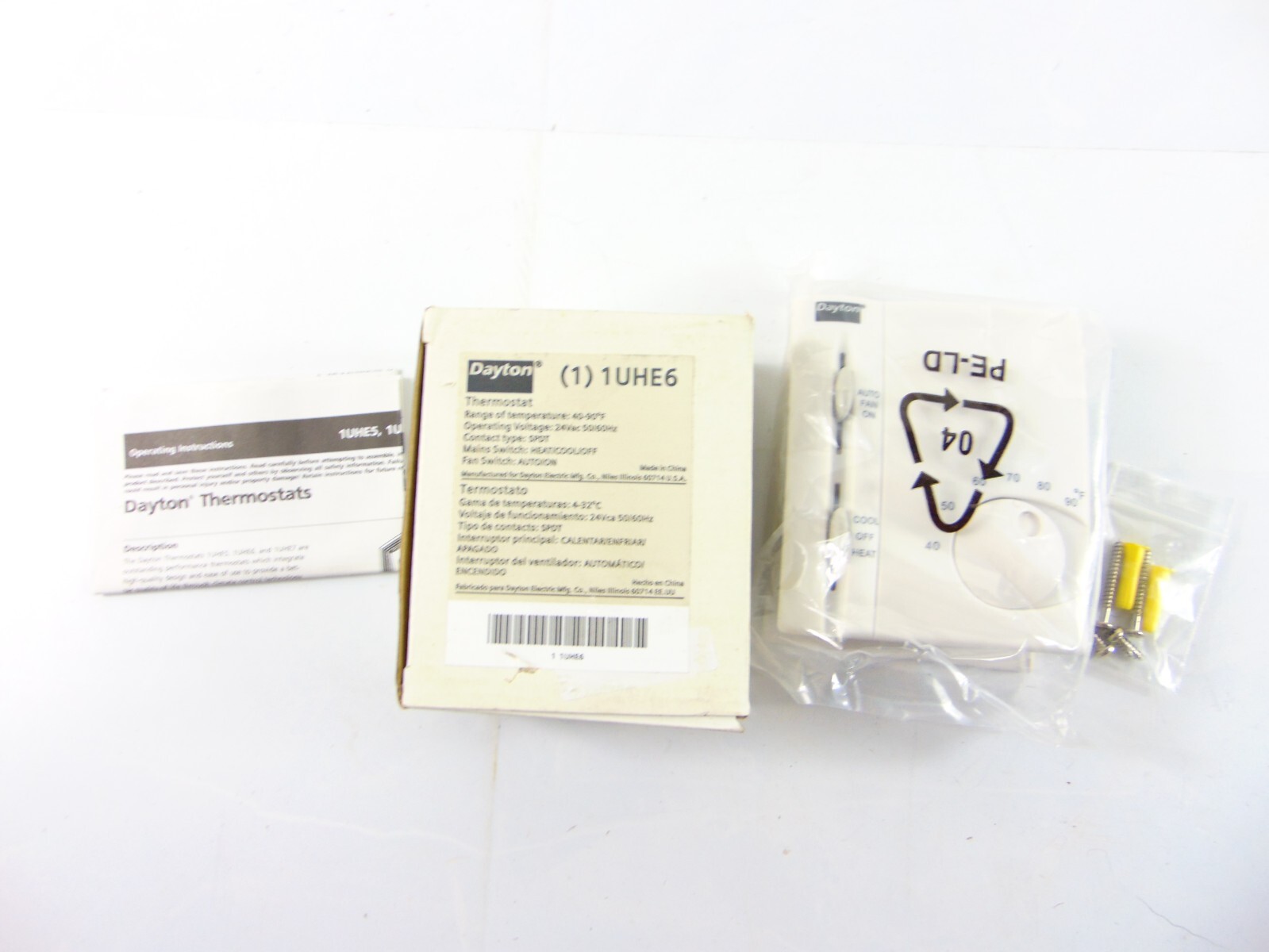 Dayton Thermostat 1UHE6