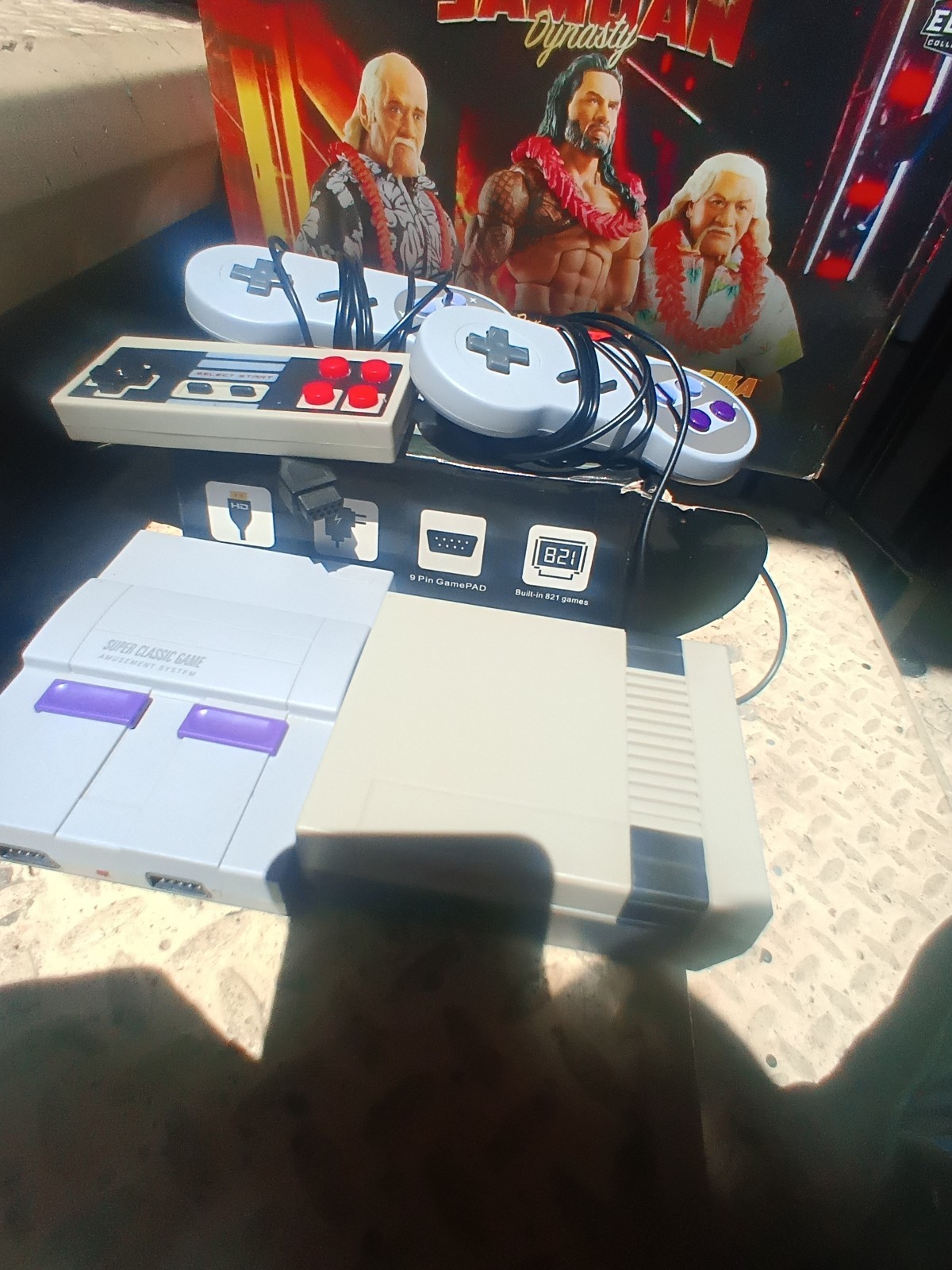 Mini Nes & SNes Consoles **No Power Cords