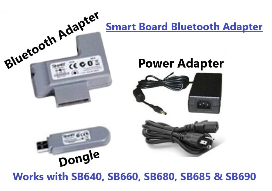 SMART WC6 Wireless Bluetooth Connector Adapter 600 Series Smart Boards WC6D