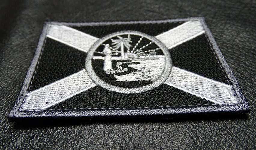 FLORIDA STATE FLAG HOOK FASTENER PATCH (MTF2)