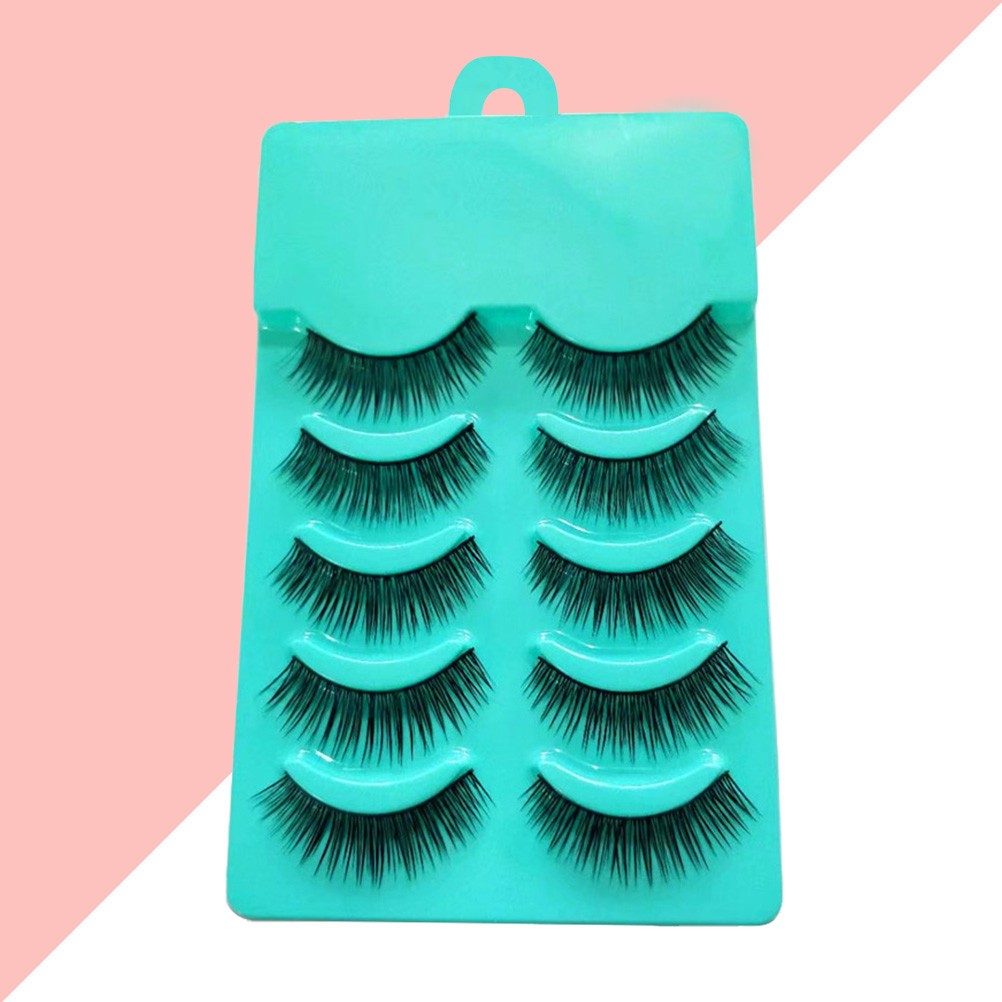 5 Pairs Wispy Lash Strips False Eye Lashes Fakelashes