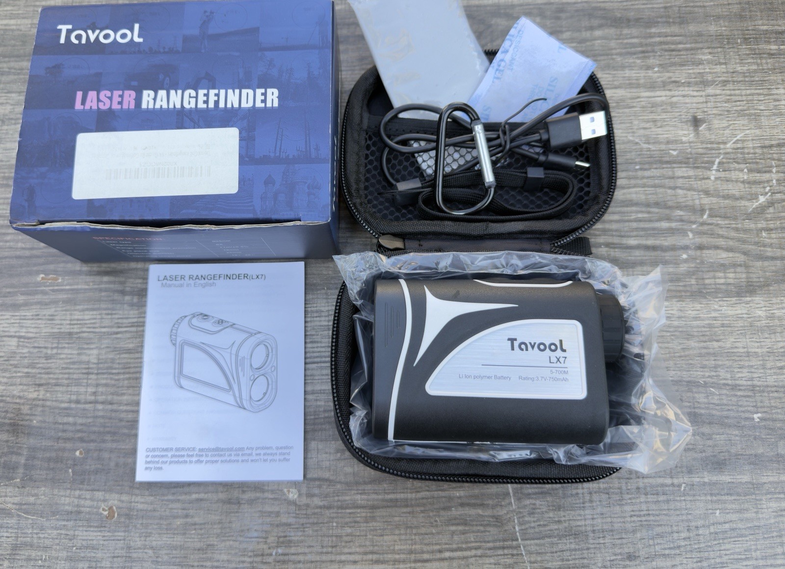 Tavool LX7 Laser Rangefinder - NIB. Open Box