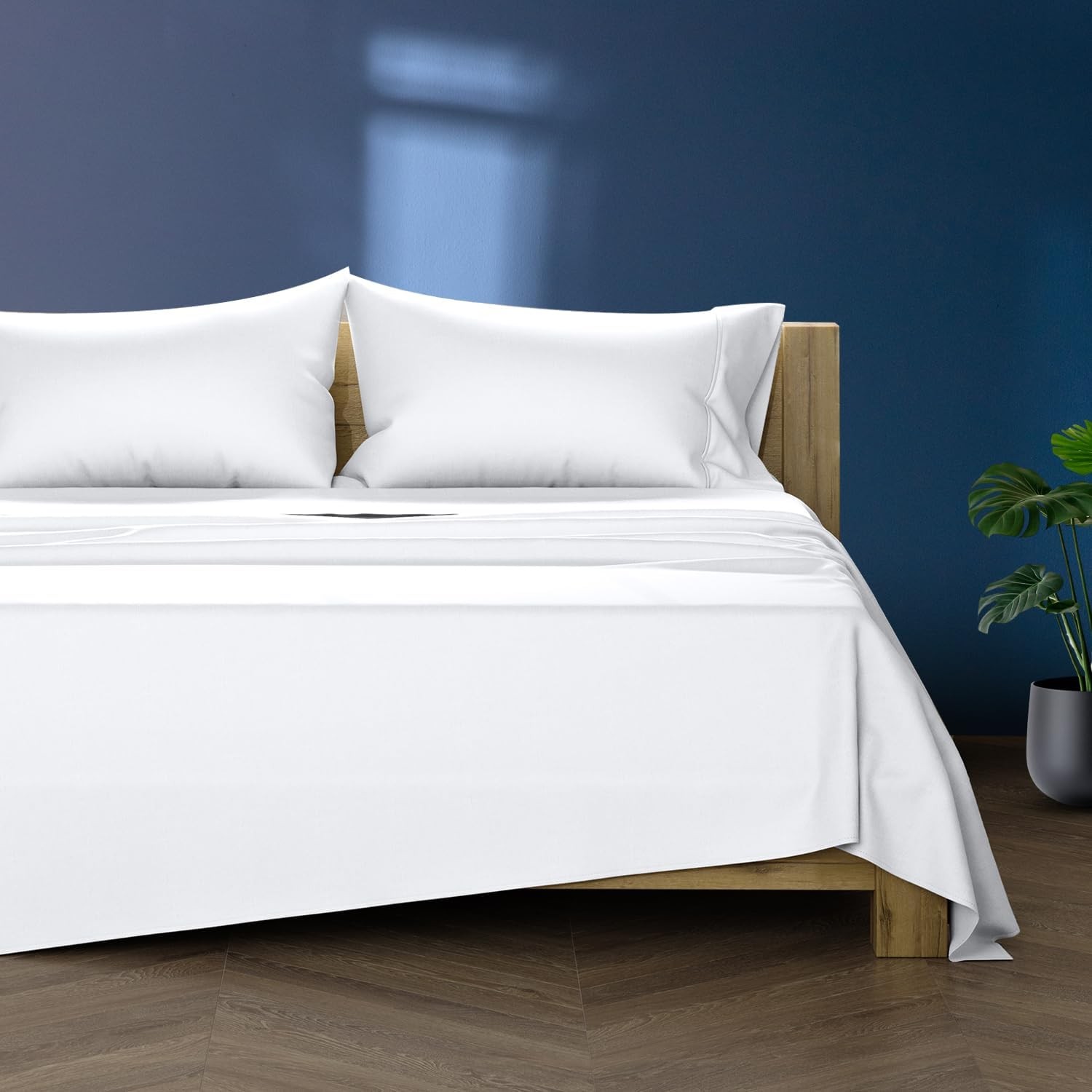 100% Egyptian Cotton King Size Sheets Set - Luxury 1000 Series Lonestar Lovin'