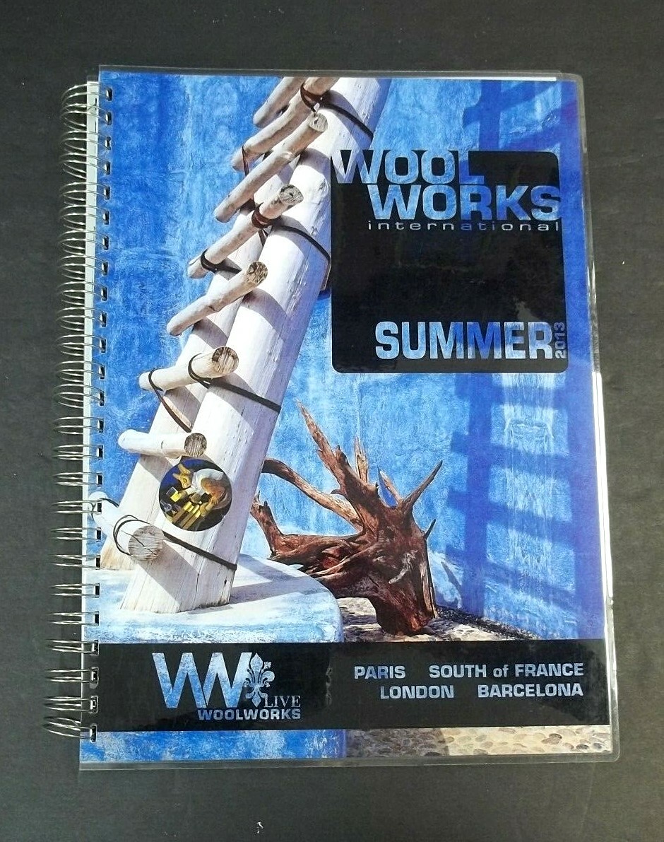 Wool Works International Summer 2013 Fashion Design Catalog Dossier Patterns