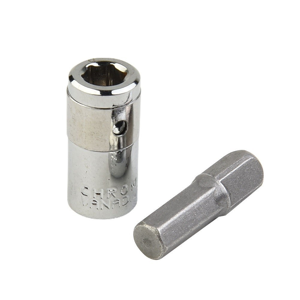 Tool Drill Socket Adapter Converter 1/4 Square Drive For Impact Driver
