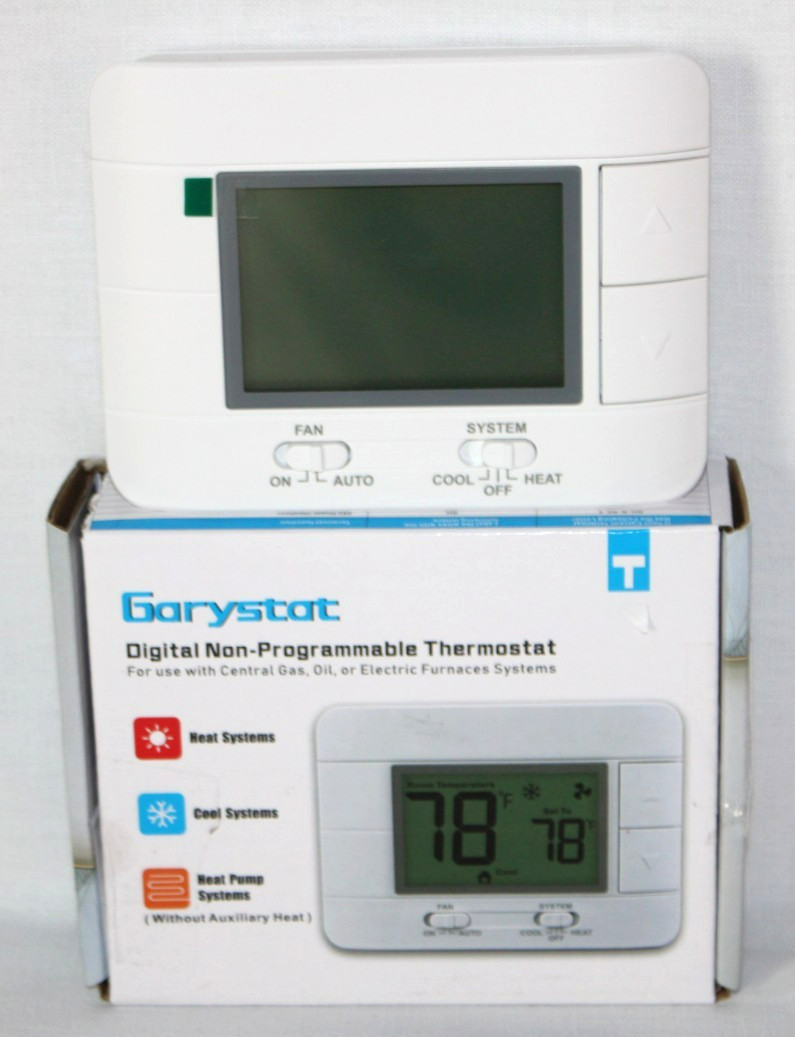 Garystat Single Stage Digital Non-Programable Thermostat  G701 LCD Open Box #14