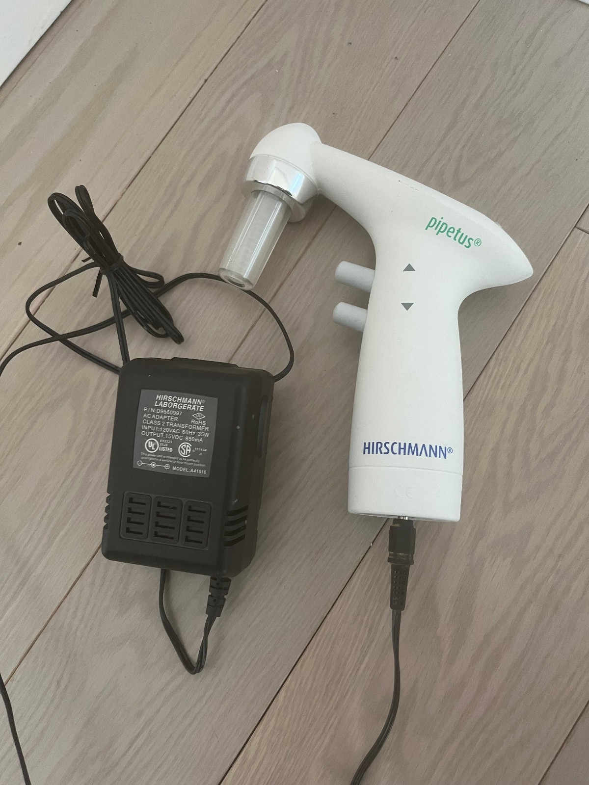 Hirschmann Pipetus  Pipet-aid  pipette pipet  serological dispense  charger