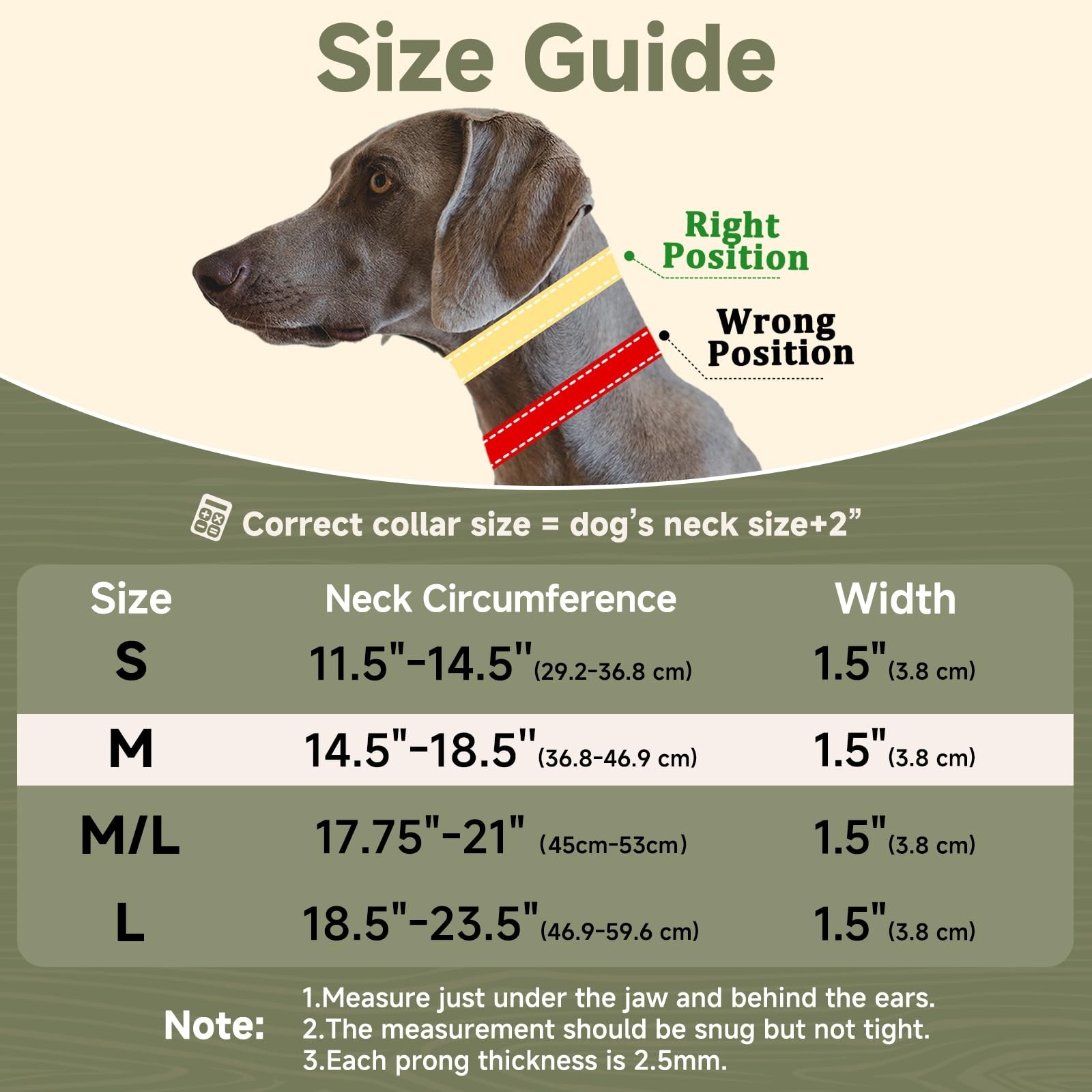 No Pull Martingale Collar for Medium Large Dogs - Adjustable, Reflective, Anti-P