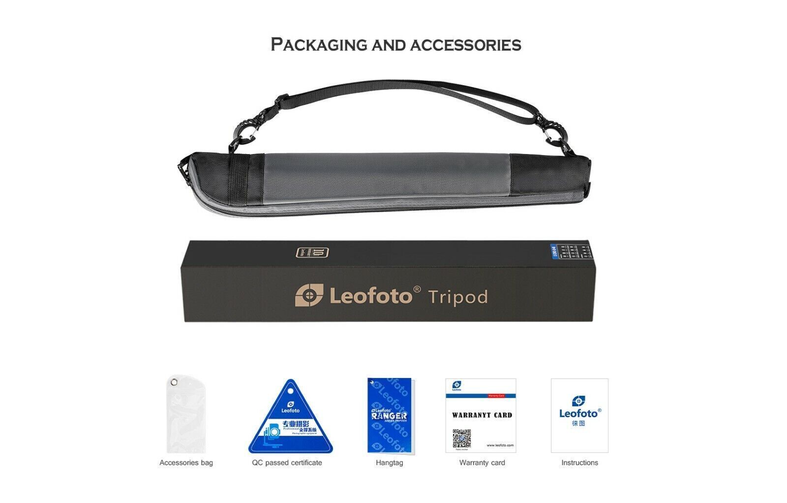 Leofoto MP-326C+VH-10S CF Monopod with VH-10S Two Way Tilt Head