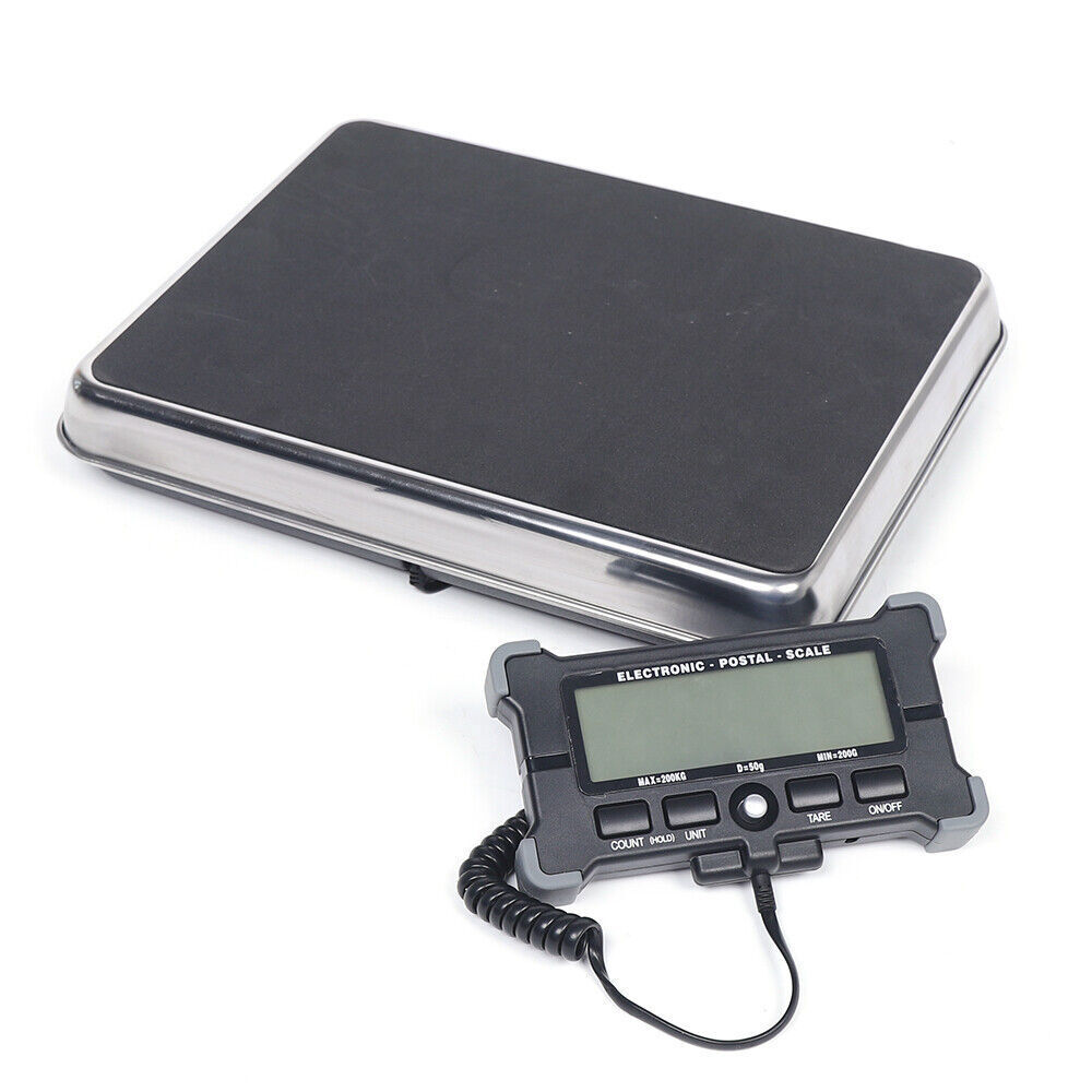 440 LBS Digital Postal Scale Weight Shipping Postage Scales Mail Letter Package