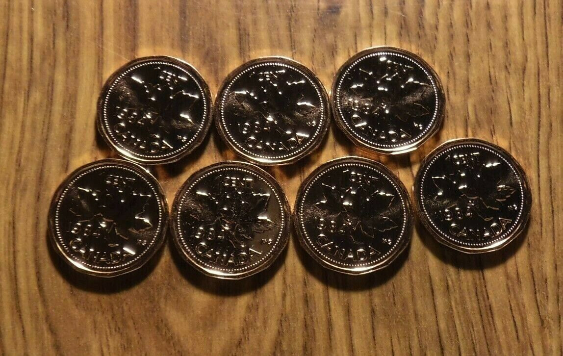 CANADA 1 CENT 1984, ONE COIN FROM SPECIMEN SET (T100)