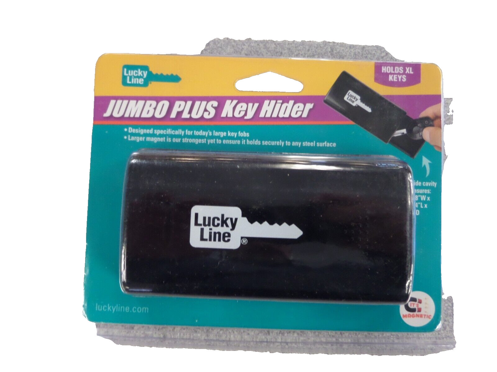 LUCKY LINE 91101 JUMBO MAGNETIC KEY & FOB HIDER