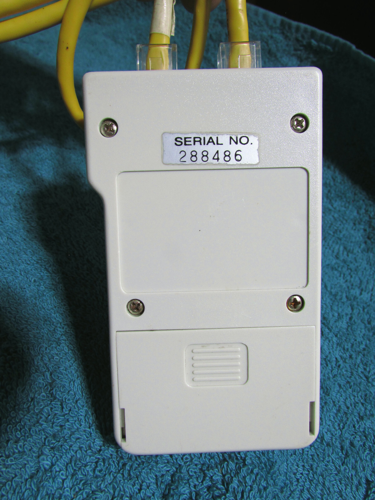 Vintage NETWORK CABLE TESTER Serial No. 288486
