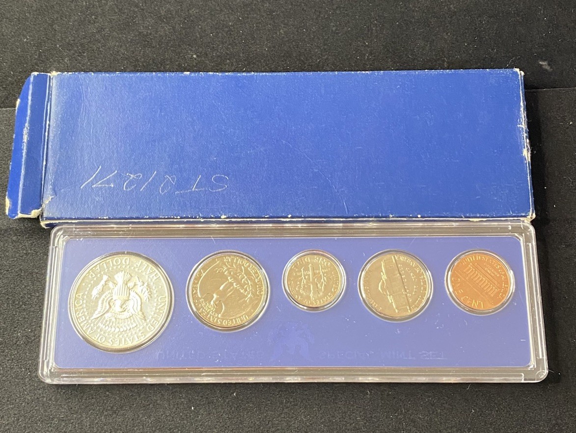 1966 U.S. Special Mint Set 40% Silver JFK Half Dollar Free Shipping