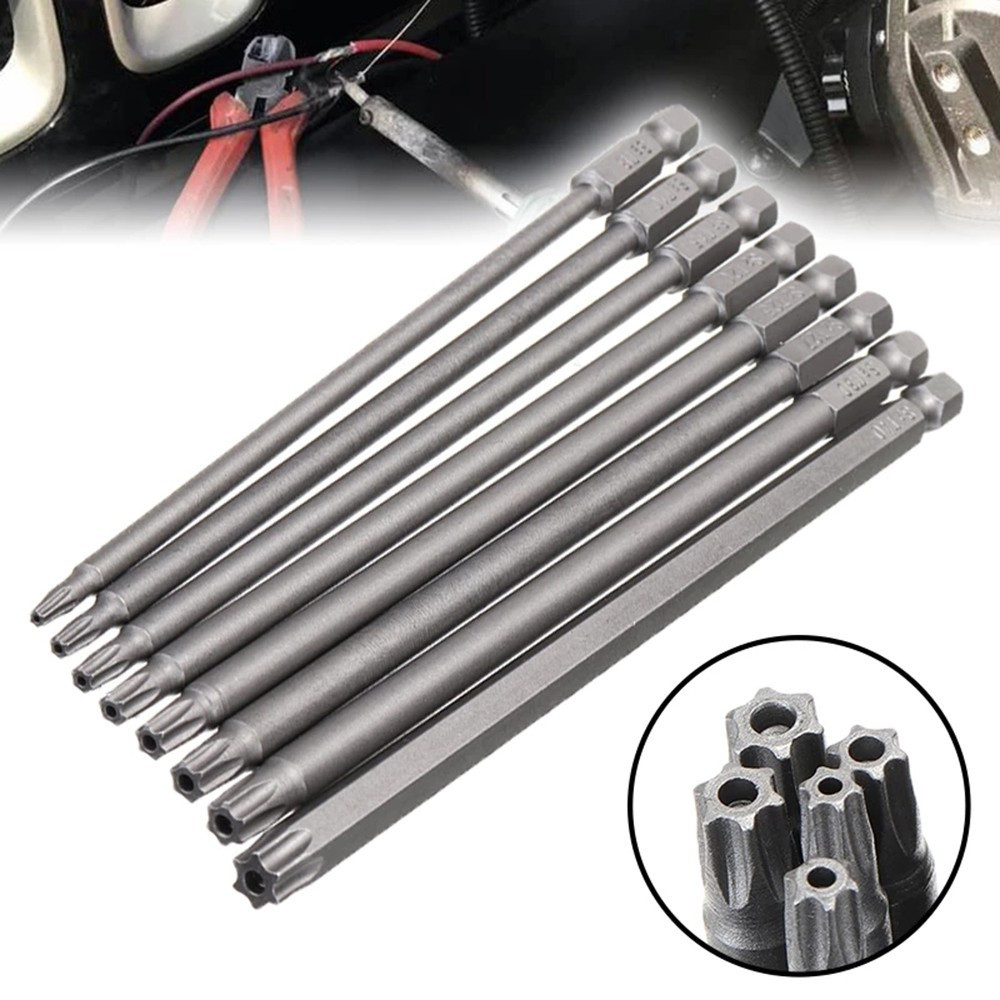 Screwdriver Screwdriver Bit 1 Pcs 1/4 In 150 Mm Long 6.35mm Replacement