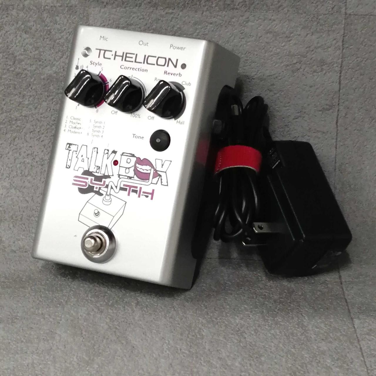Tc-Helicon Talkbox Synth Vocal Effector