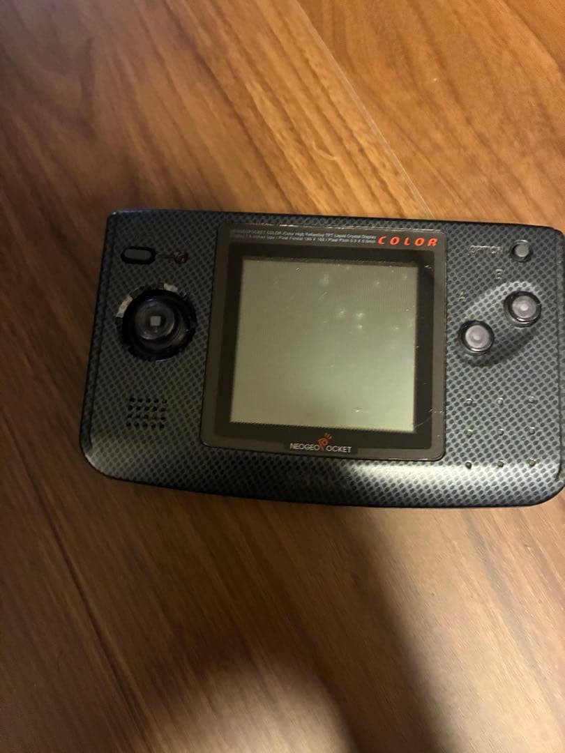 SNK Neo Geo Pocket Color Carbon Black Console Tested A0454