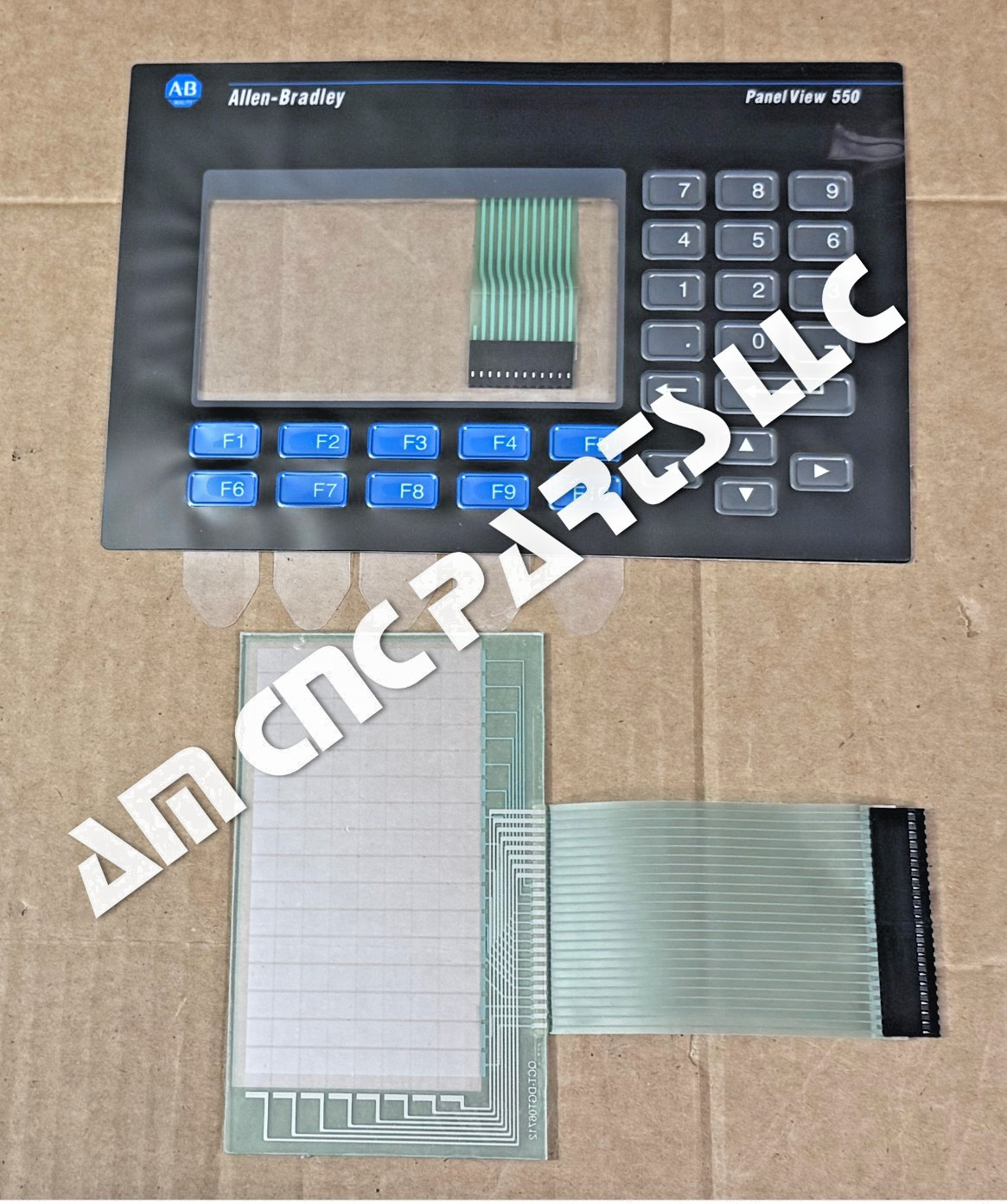 Allen Bradley PanelView 550 2711-B5A2 2711-B5A5 B5A8 B5A16 Keypad Touch Glass
