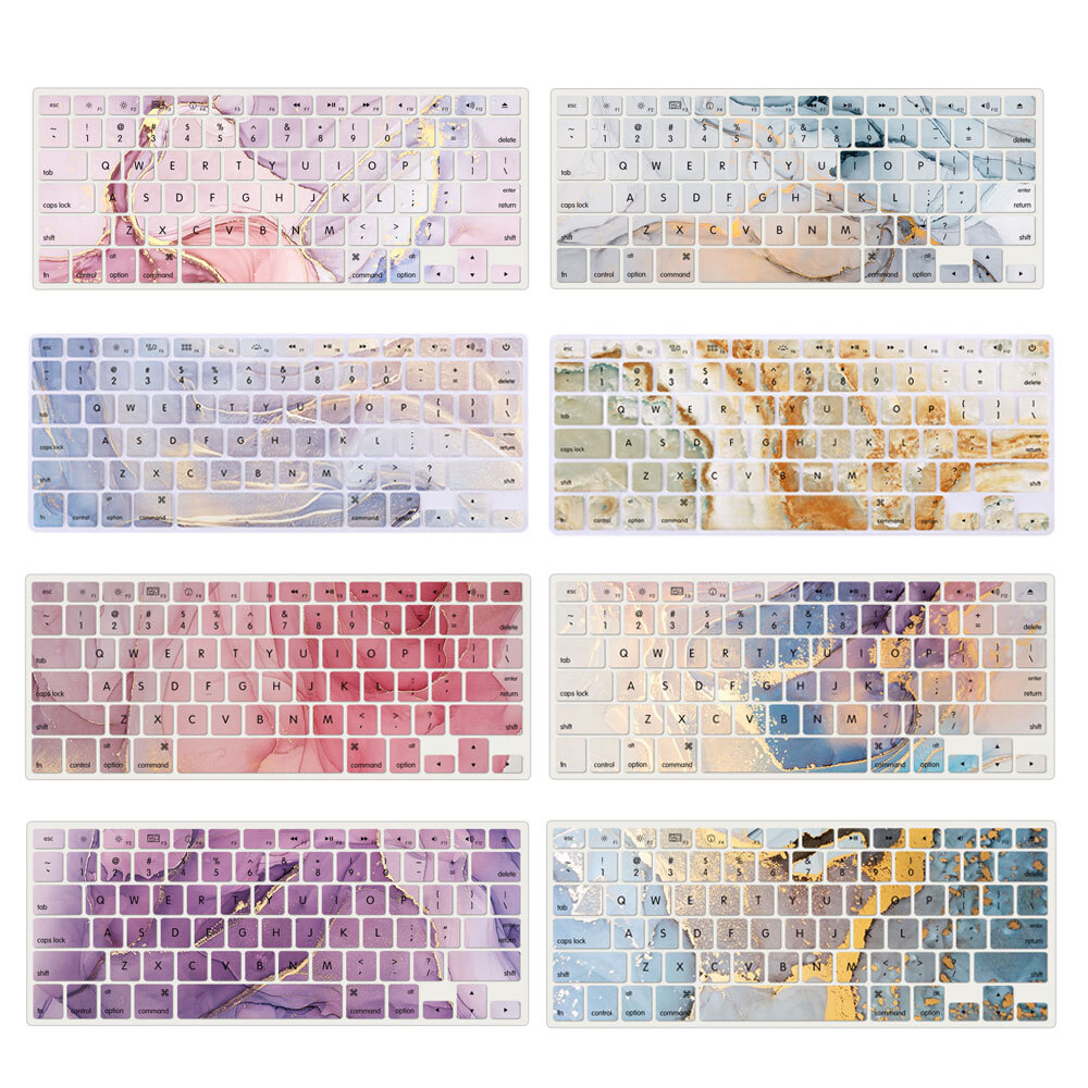 US/ EU/UK Marble Keyboard Cover For Macbook Neo 13" M5 Air 15 Pro 14 16 12 11 in