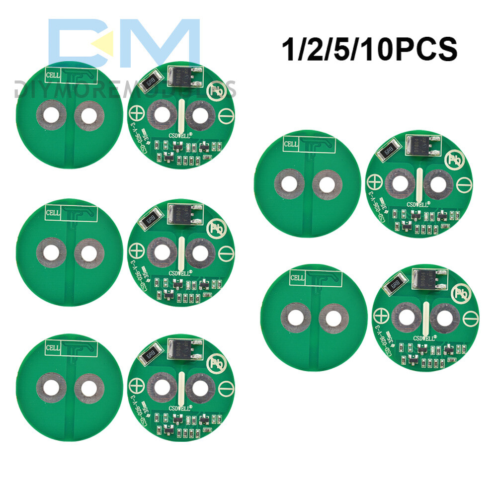 1/2/5/10 Pcs 2.7V 500F Super Capacitor 35mm Balancing Protection Module Board