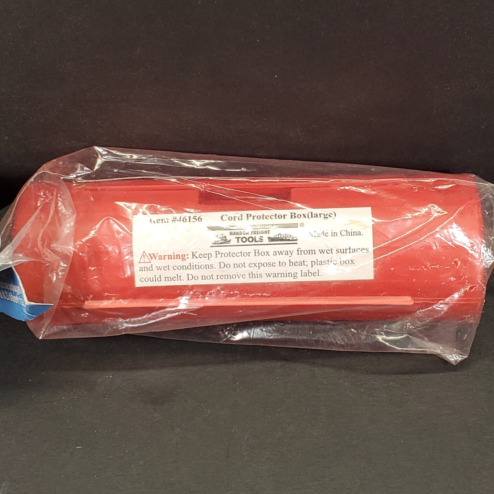 Harbor Freight CORD PROTECTOR BOX (LARGE) Item# 46156 New Sealed