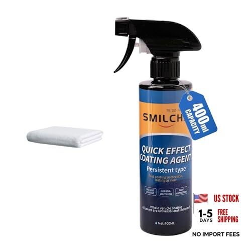 Car Coating Spray, Odorless & Non-Corrosive, Quick 13.54 Fl Oz (Pack of 1)
