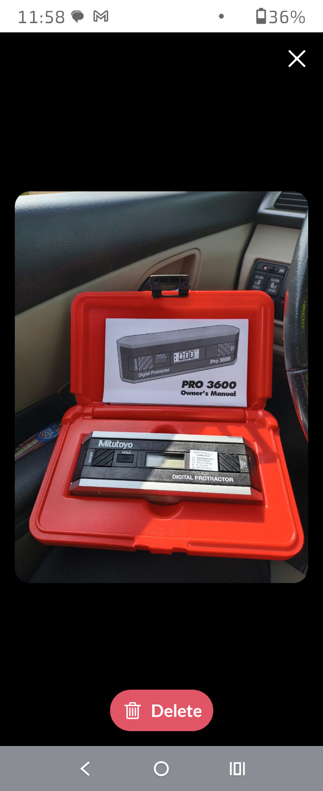 Mitutoyo Pro 3600 precision digit