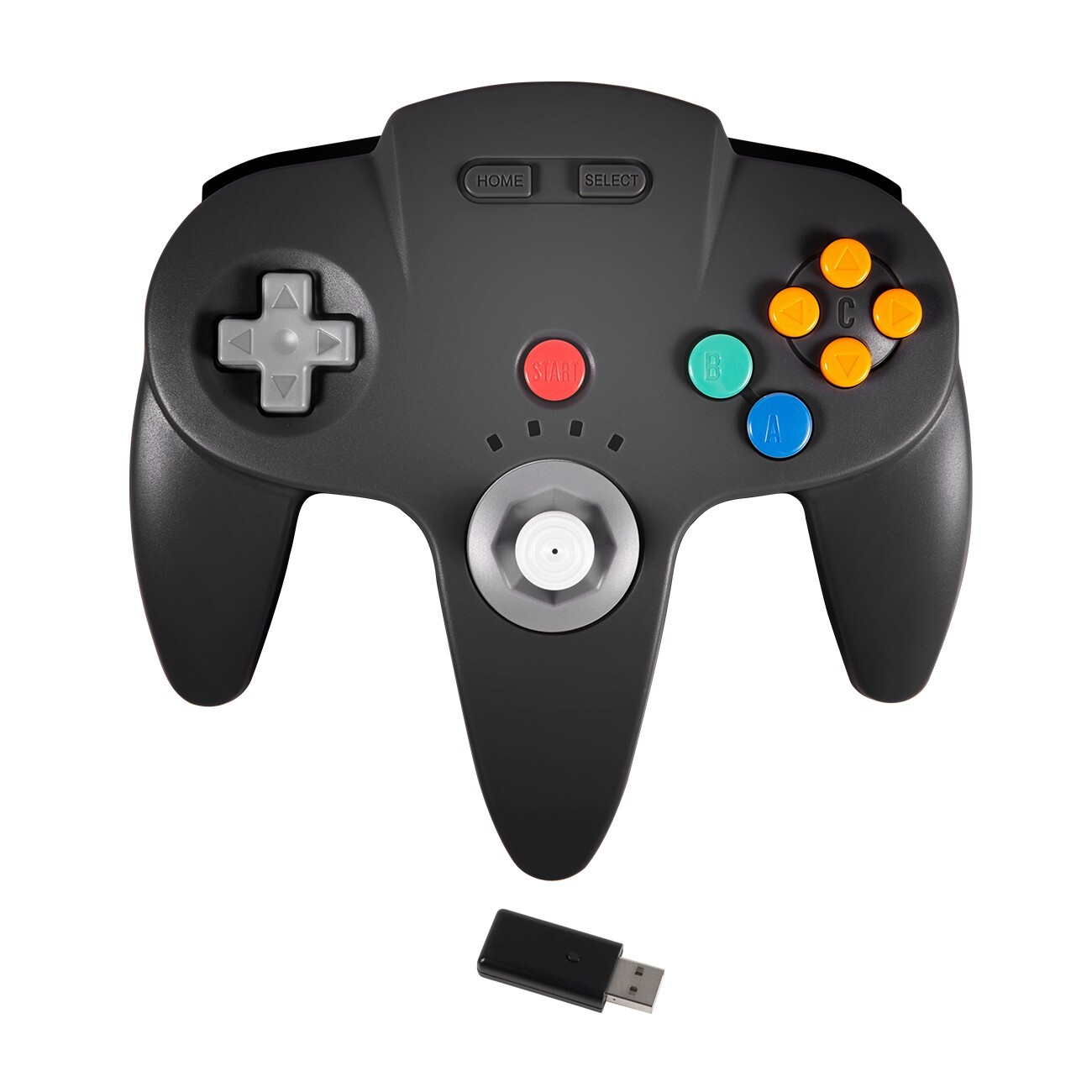 2.4G Wireless N64 Switch Controller for Nintendo Switch NSO PC Mac Raspberry Pi