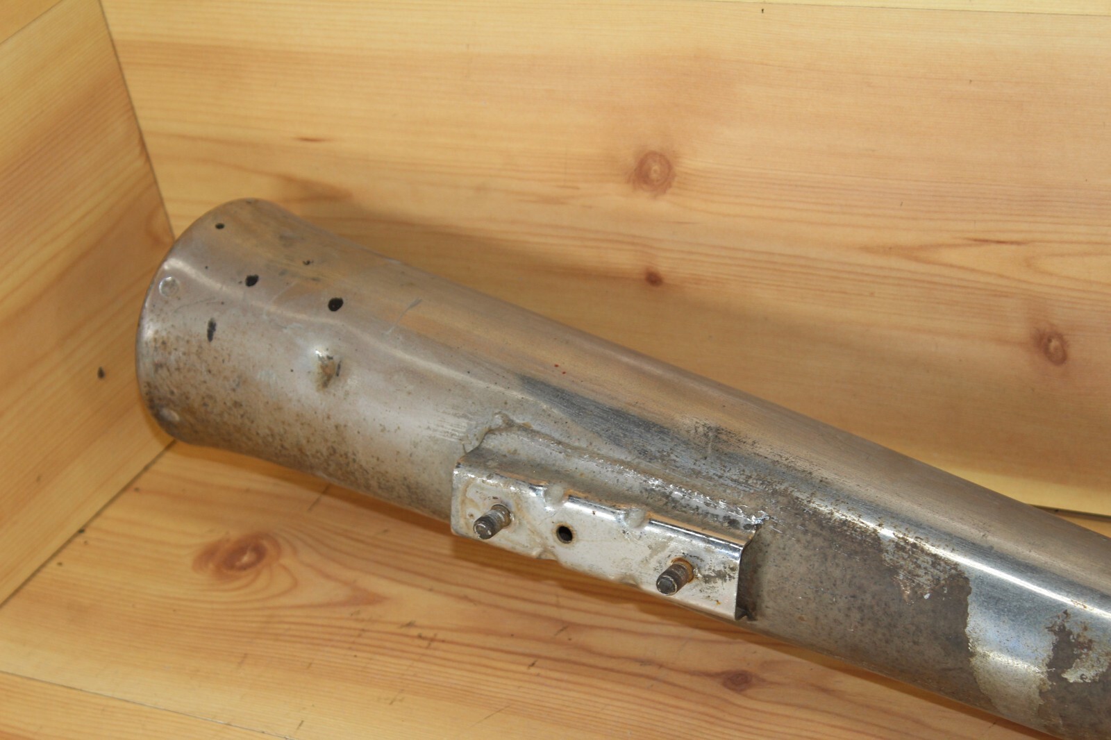 1980-1983 Kawasaki KZ750 KZ 750 LTD Left Muffler Exhaust Header Pipe 18001-1256