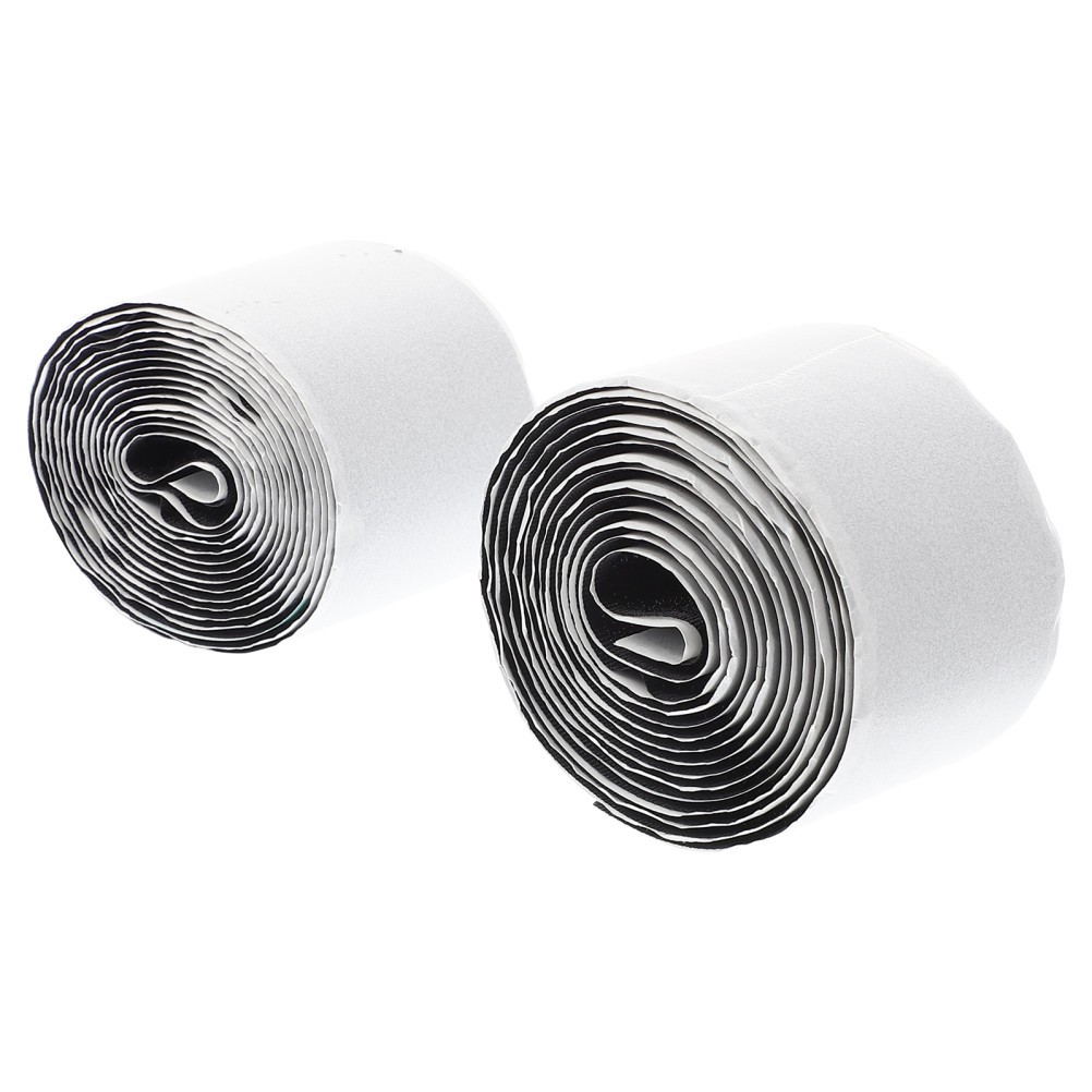 2 Sets Durable White Nylon Hook and Loop Tape for Guitar Effect Pedal
