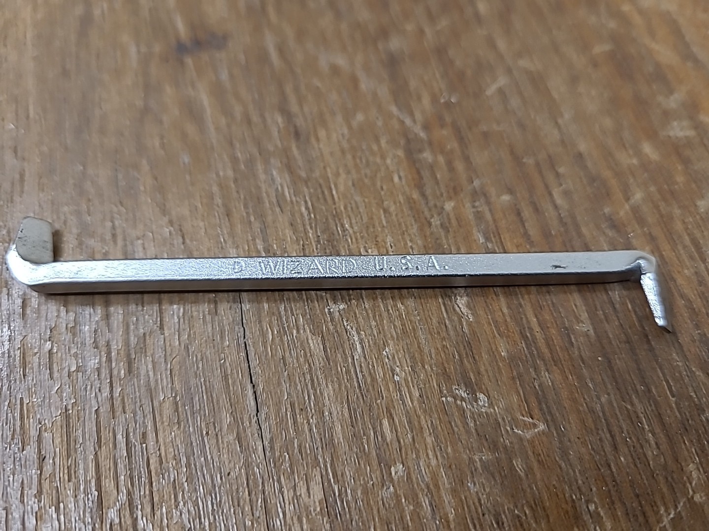 Antique Wizzard USA chrome Offset Ignition Screwdriver