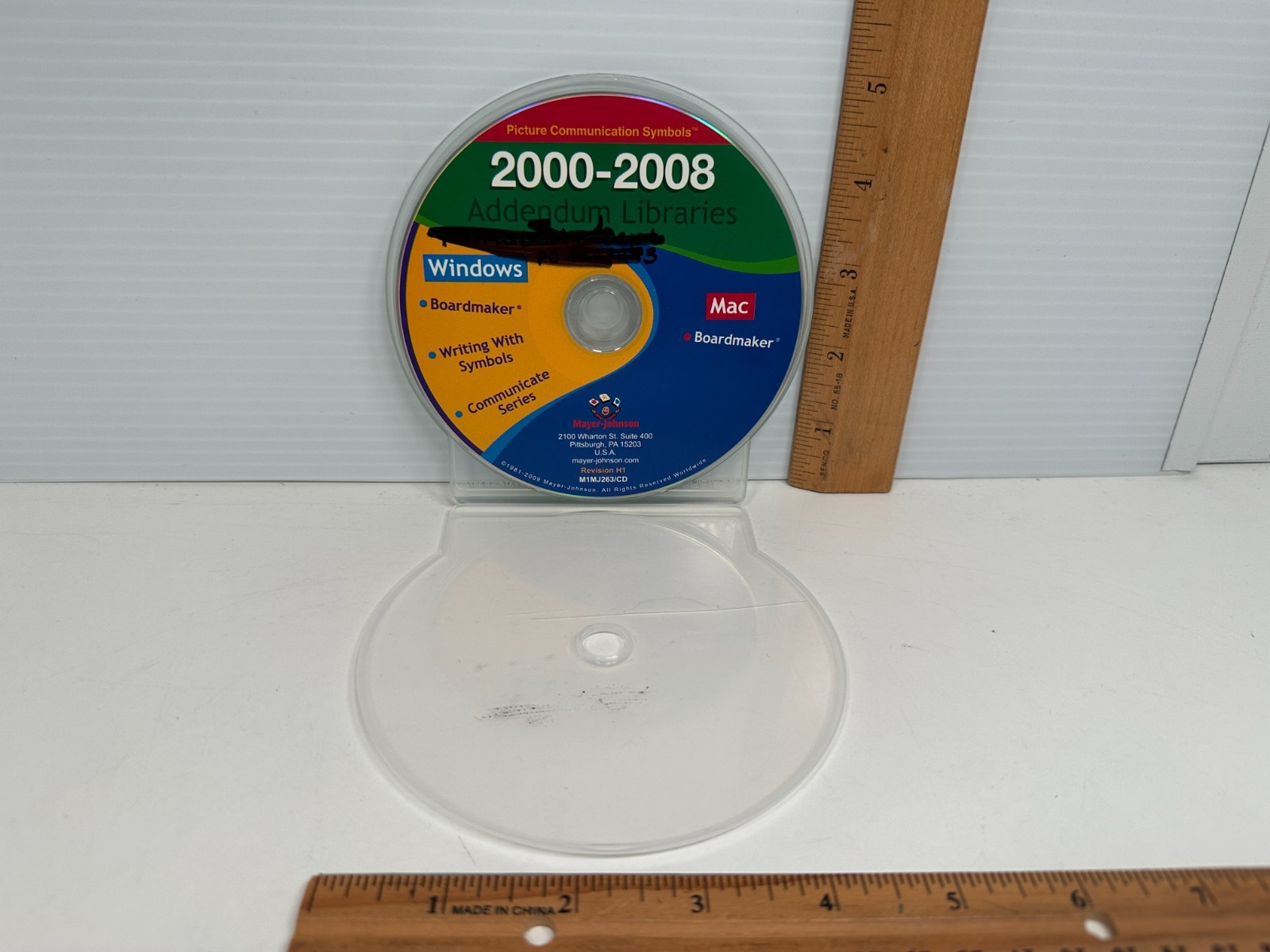 2000-2008 Addendum Libraries Writing Symbols, Boardmaker, Mayer-Johnson