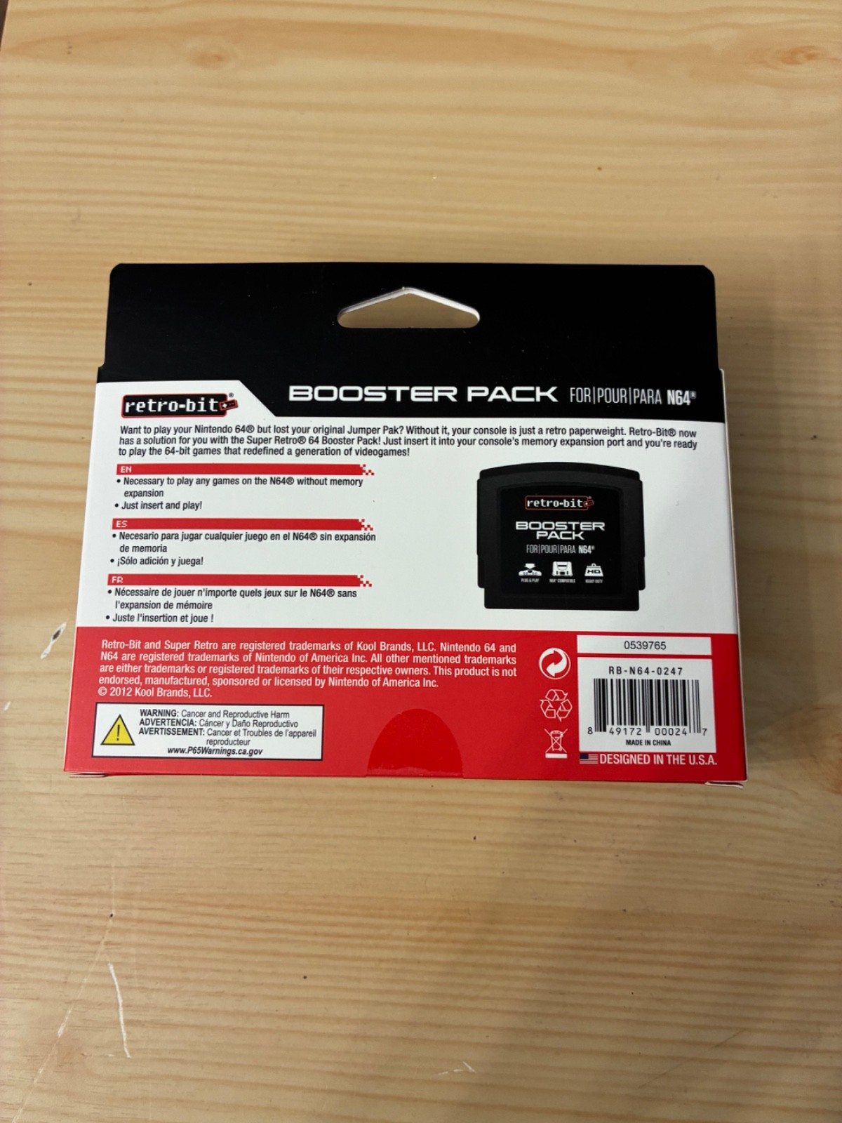 n64 booster pack