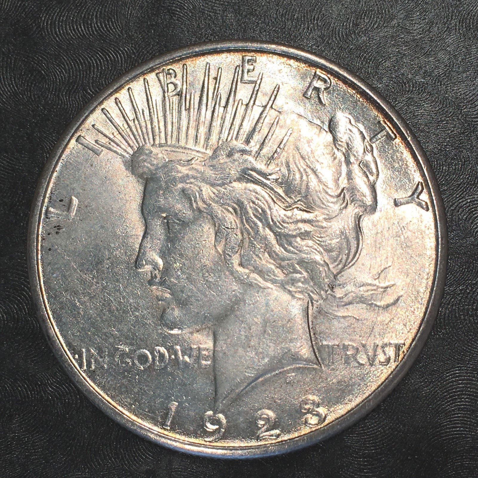 1923-S Peace Silver Dollar - Nice Uncirculated - High Quality Scans #E404