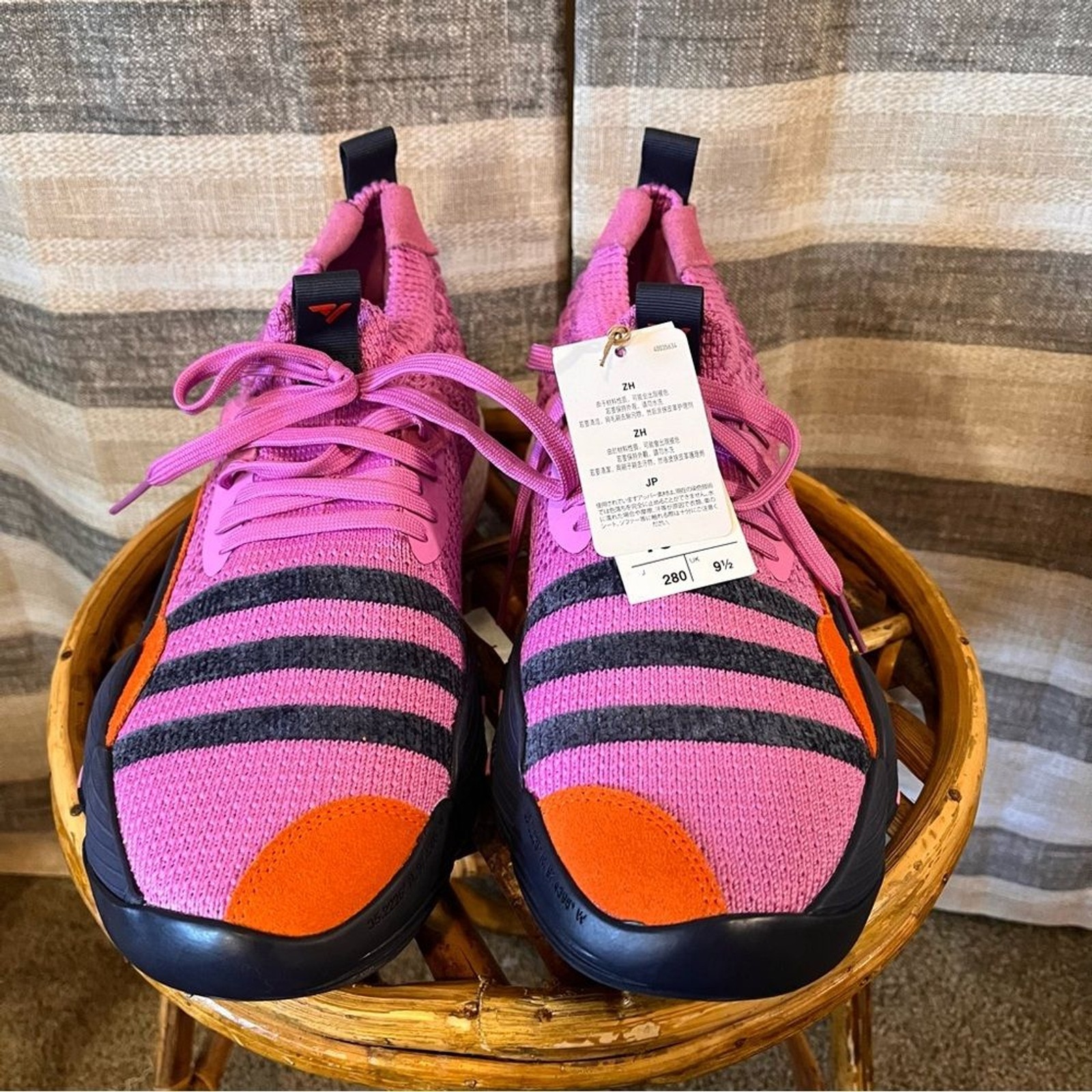 Adidas Pink Trae Young 2 Shoes Size 10