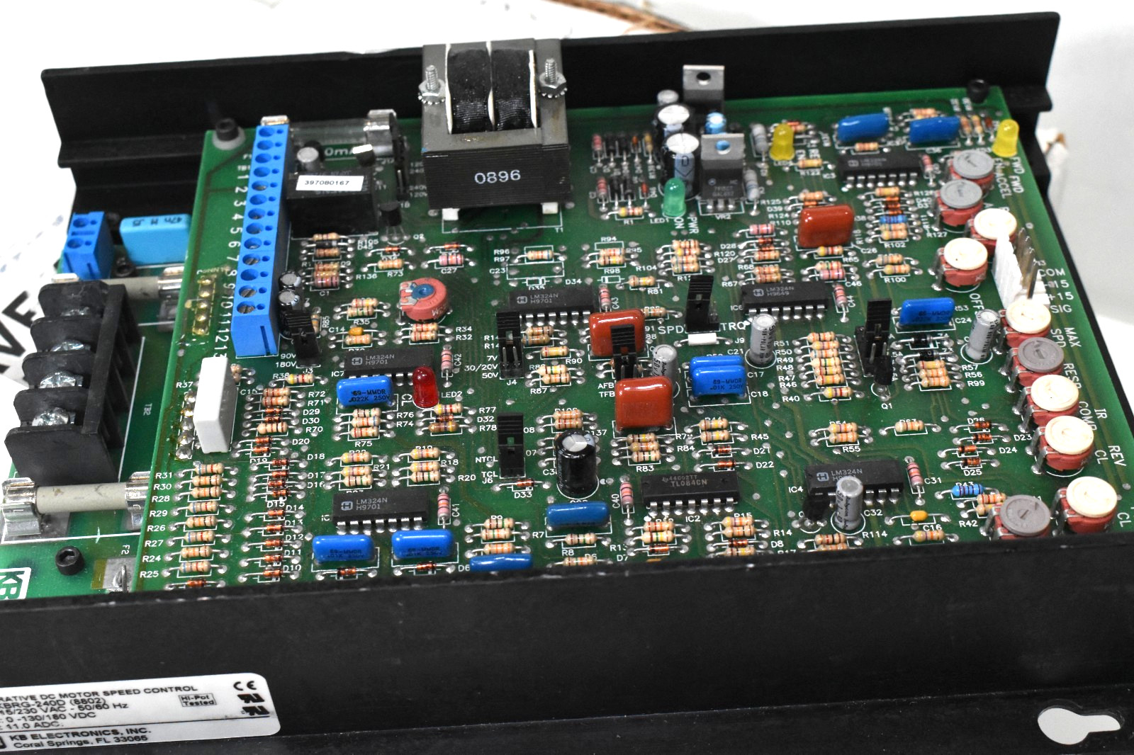 New KB Electronics KBRG-240D 8802 DC Motor Control 4-Quad Regen