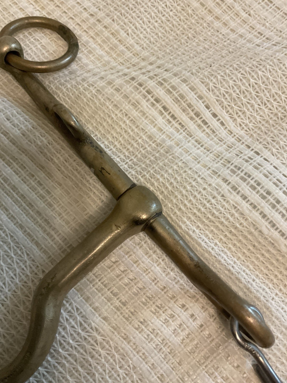 ROFIN Never Rust Horse Bit Brass England