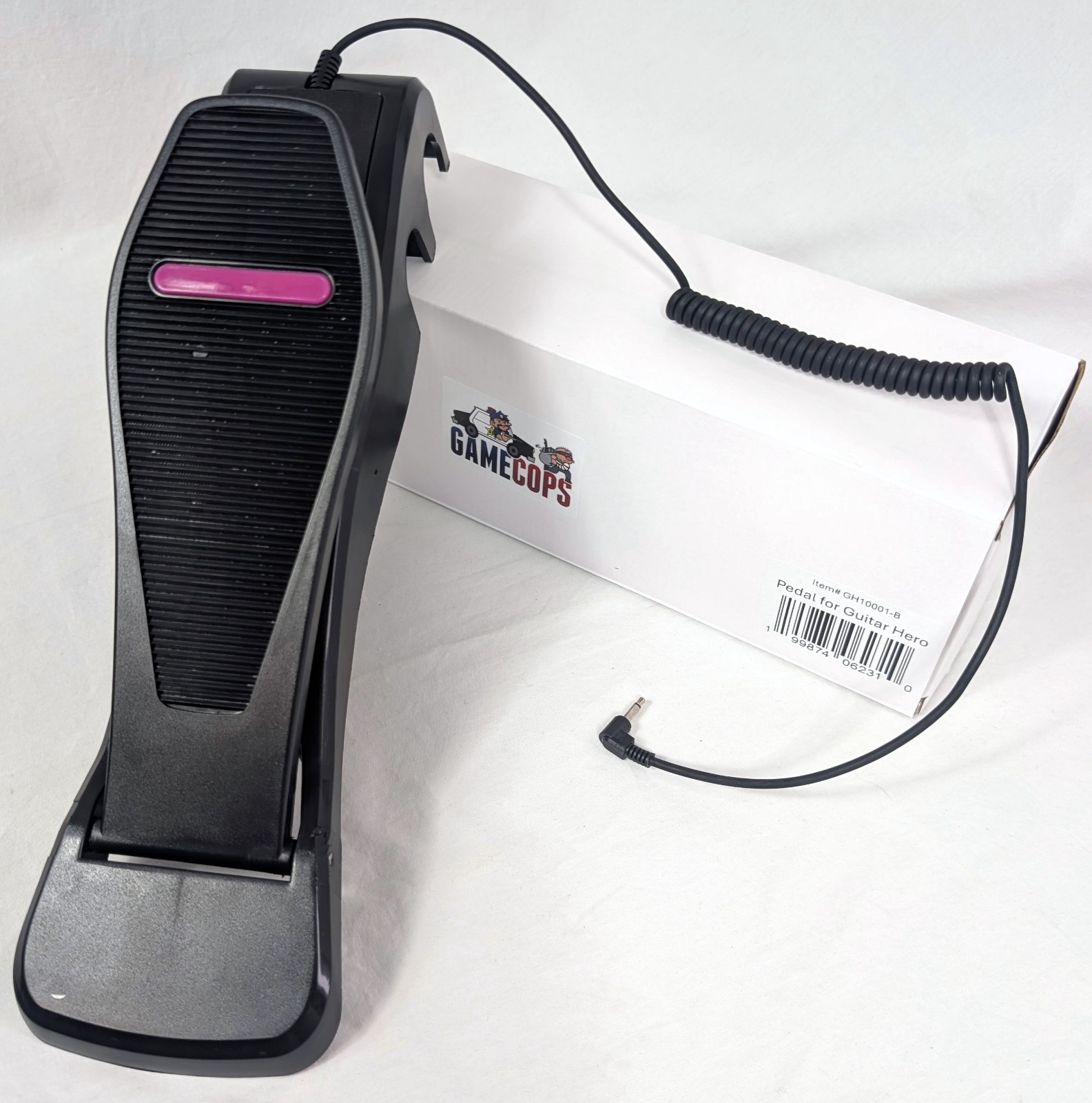 NEW Guitar Hero Drum Pedal Foot Kick w/ Cable Wii Xbox 360 PS3 PS2 World Tour