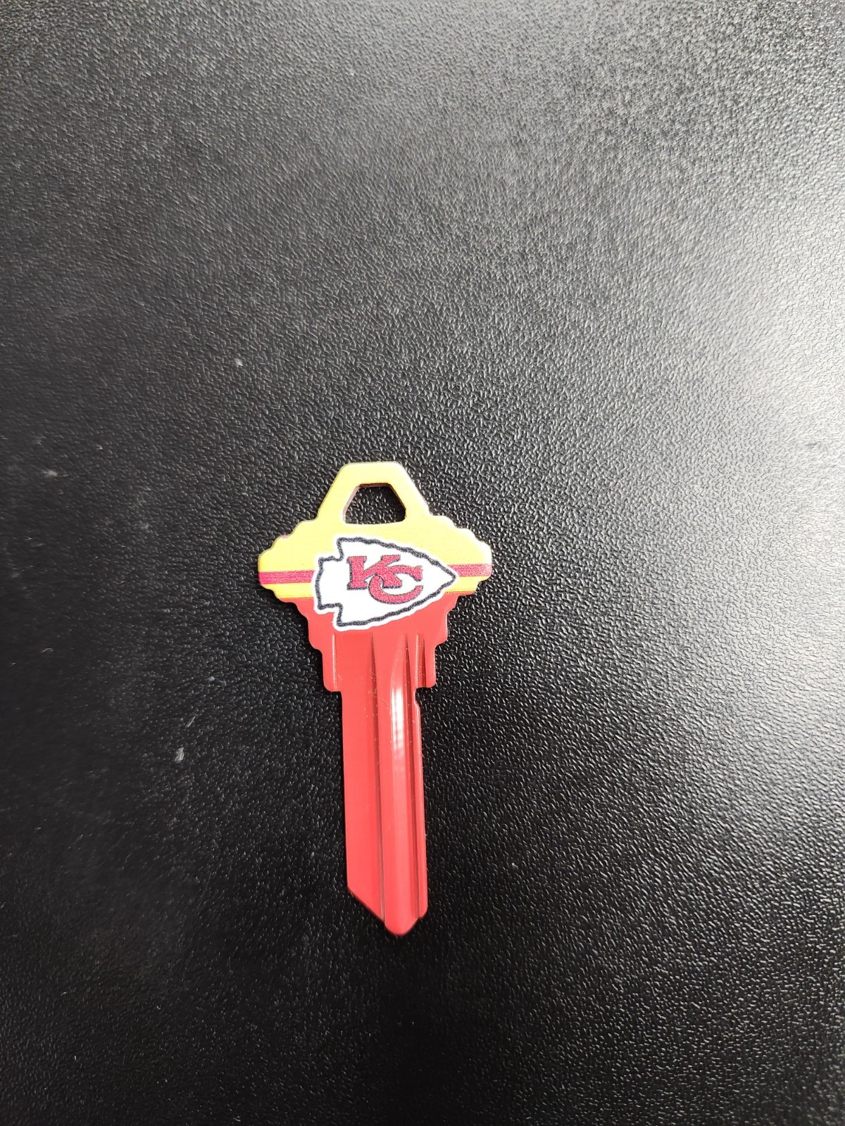 SMALL NFL KANSAS CITY CHIEFS SCHLAGE SC1 KEYBLANK - READ DETAILS BELOW