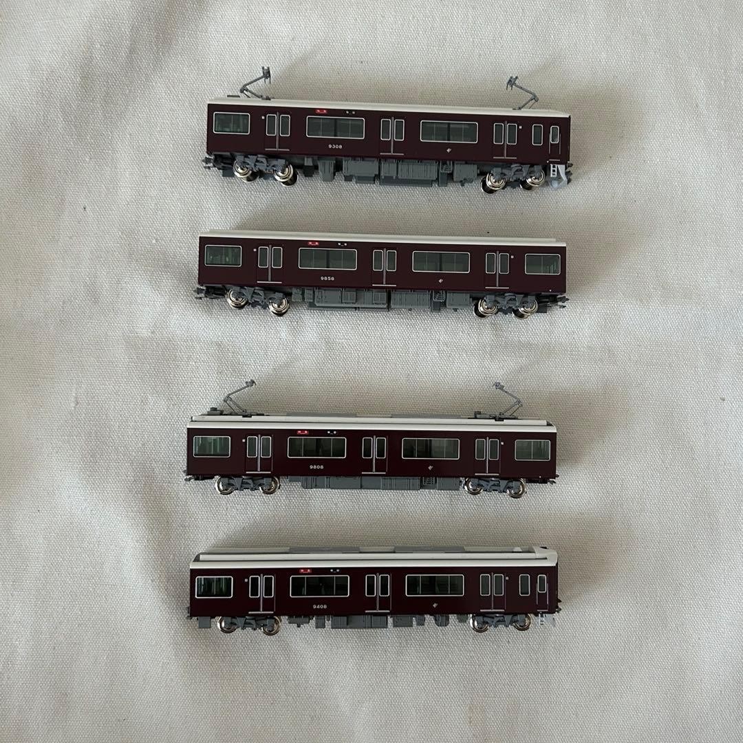 KATO Hankyu Electric Railway 9300 series basic set 4 14841