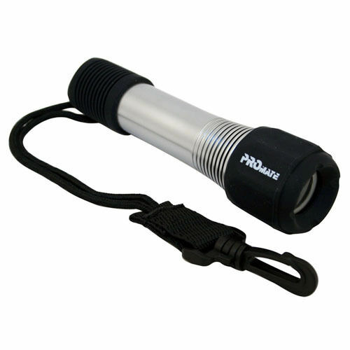LED Dive Flashlight Torch Waterproof Scuba Underwater Light Promate -210 Lumens