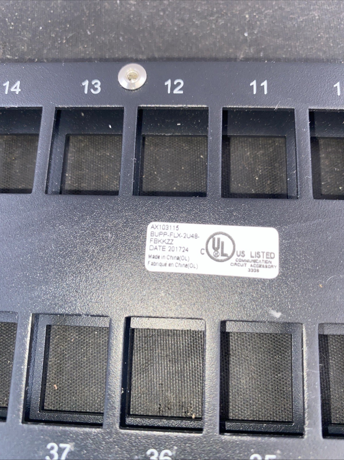 Belden REVConnect AX103115 KeyConnect 48-Port 2U Patch Panel